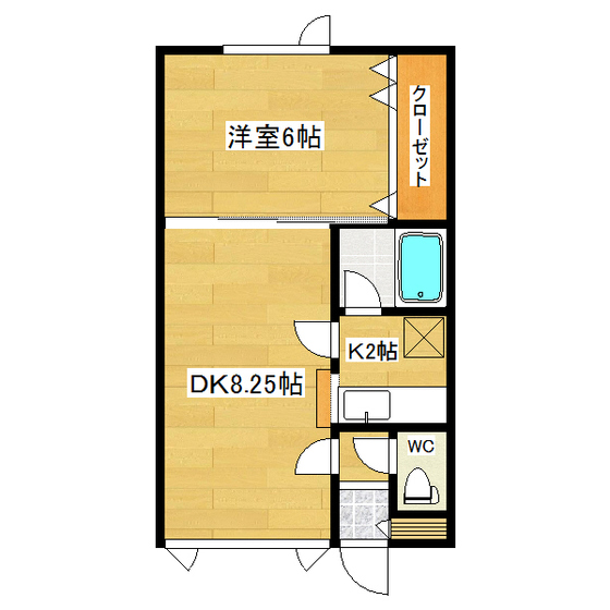 ラピュタハウスB B1号室