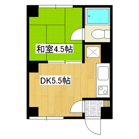 ハピネスハイツ 301号室