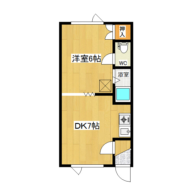 第8日研ハイツ 202号室