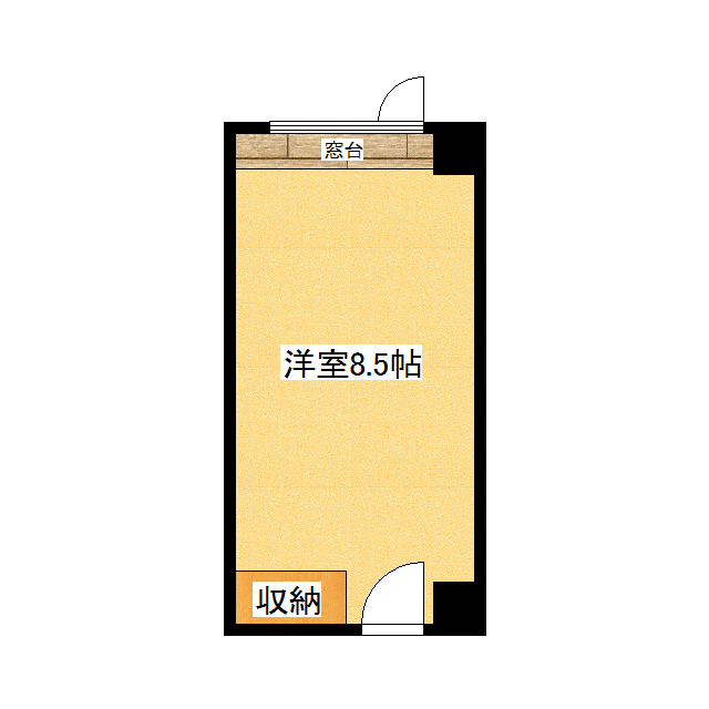 サンデープレースはやかわ 321号室